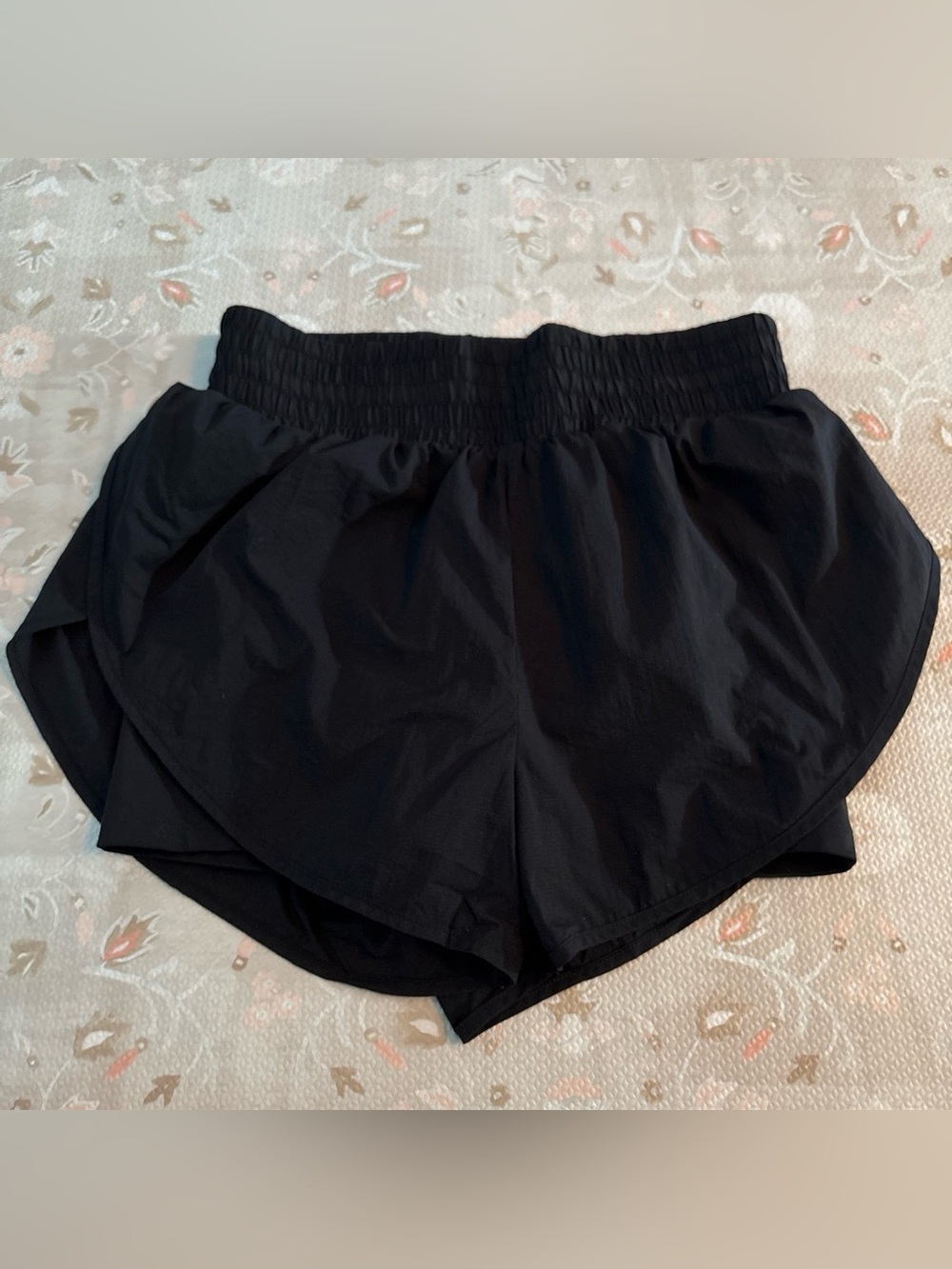 All in Motion Women’s Black Athletic Running Shorts - Elastic Waist Size Small